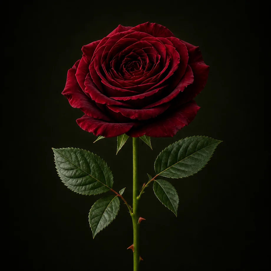 Роза Black Baccara